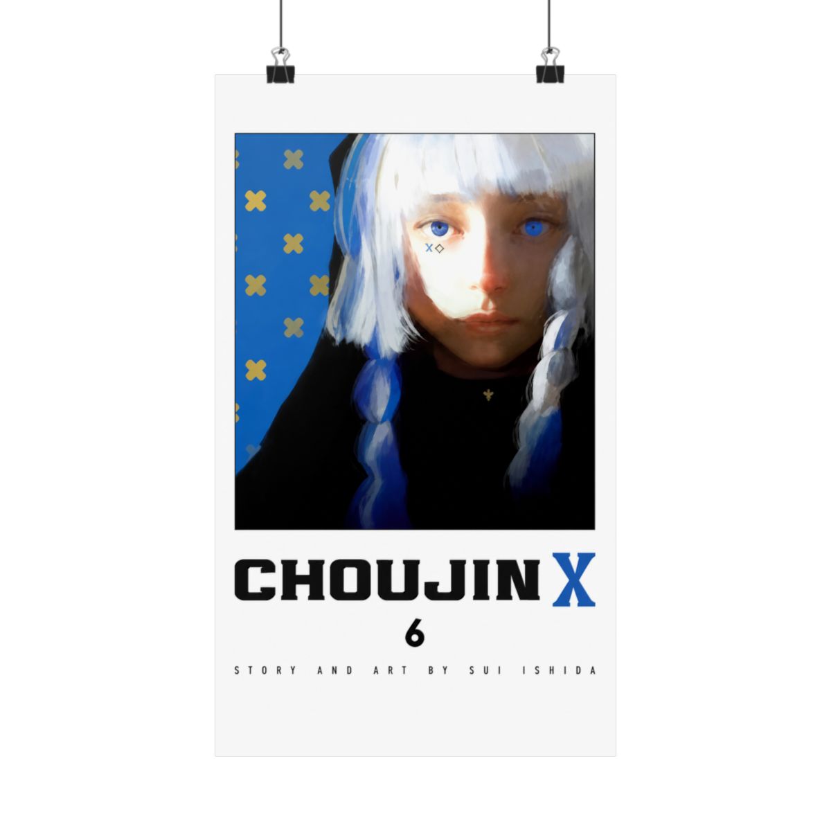 Choujin X Vol 6 Cover Art - 11x17 Poster - Ishida Sui Shonen Jump anime merch - Official Posters & Wall Art merchandise