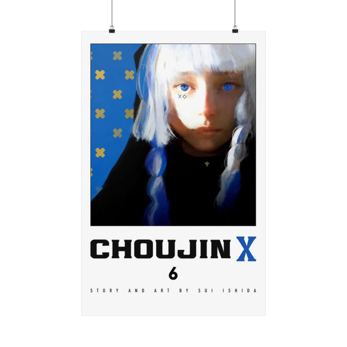 Choujin X Vol 6 Cover Art - 11x17 Poster - Ishida Sui Shonen Jump anime merch - alternate angle 1, merchandise