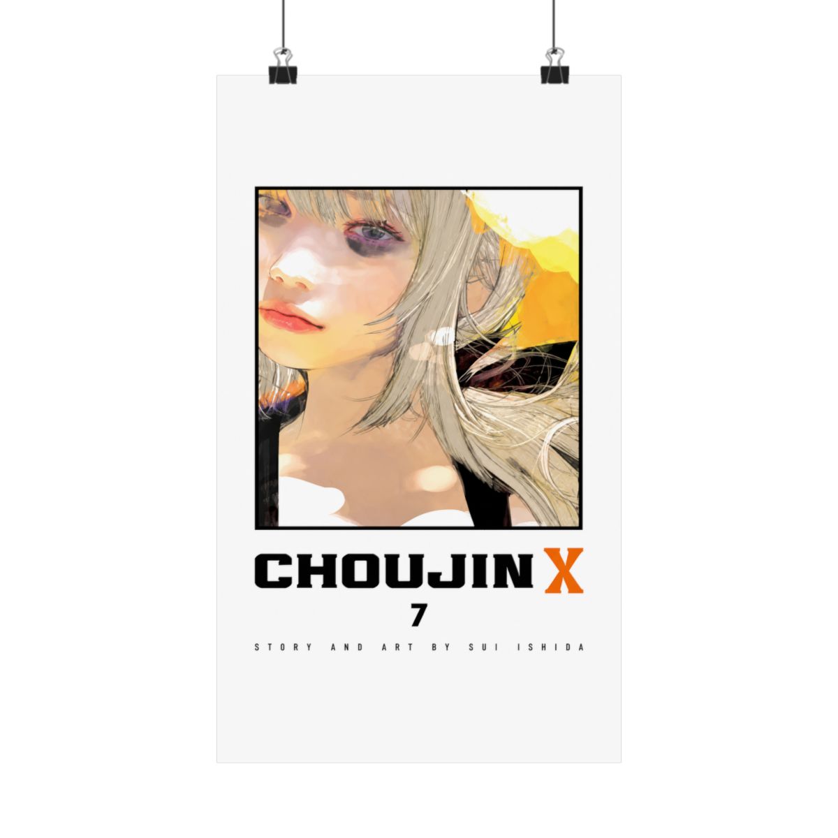 Choujin X Vol 7 Cover Art - 11x17 Poster - Ishida Sui Shonen Jump anime merch - alternate angle 3, merchandise