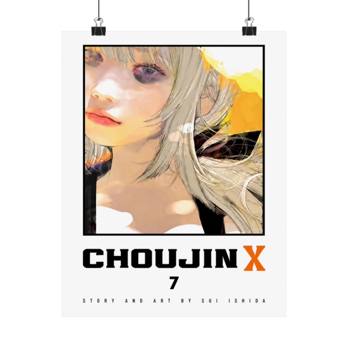 Choujin X Vol 7 Cover Art - 11x17 Poster - Ishida Sui Shonen Jump anime merch - alternate angle 5, merchandise
