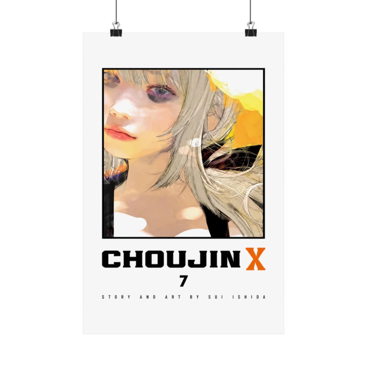 Choujin X Vol 7 Cover Art - 11x17 Poster - Ishida Sui Shonen Jump anime merch - alternate angle 4, merchandise