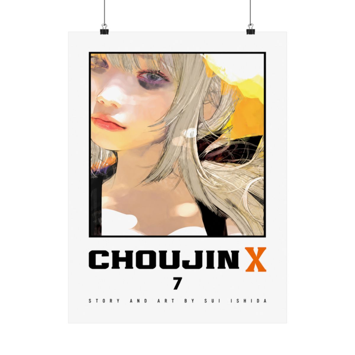 Choujin X Vol 7 Cover Art - 11x17 Poster - Ishida Sui Shonen Jump anime merch - alternate angle 1, merchandise
