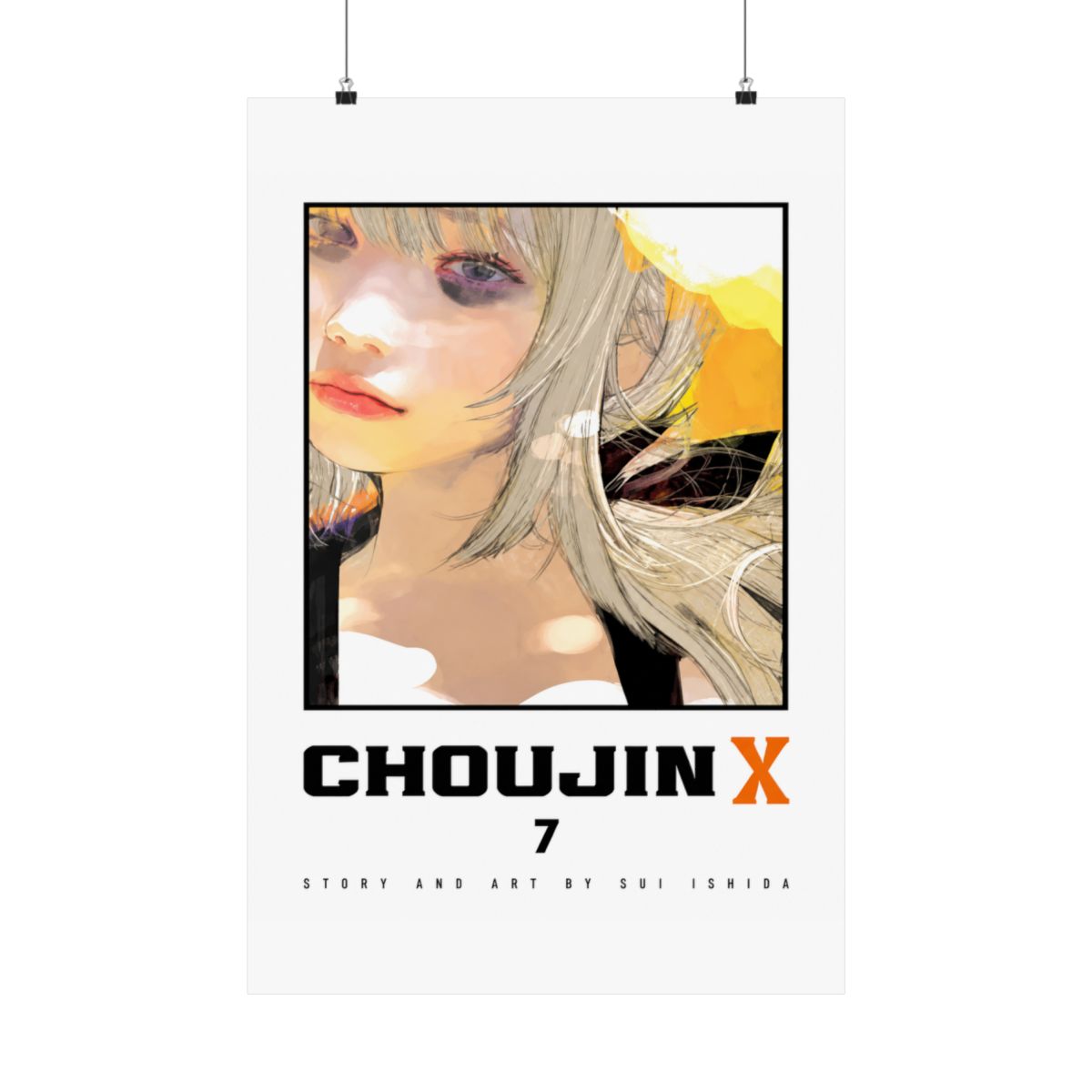 Choujin X Vol 7 Cover Art - 11x17 Poster - Ishida Sui Shonen Jump anime merch