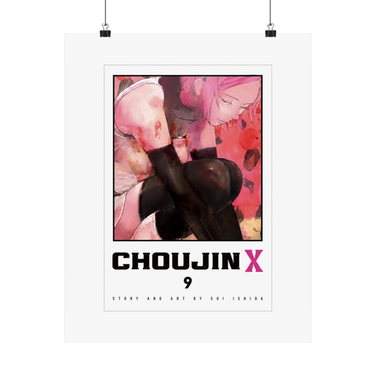 Choujin X Vol 9 Cover Art - 11x17 Poster - Ishida Sui Shonen Jump anime merch - alternate angle 4, merchandise