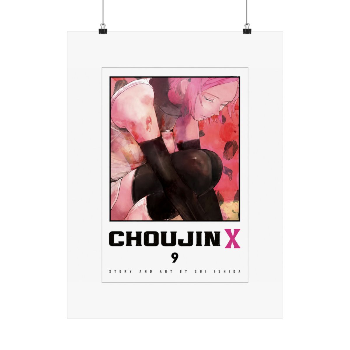 Choujin X Vol 9 Cover Art - 11x17 Poster - Ishida Sui Shonen Jump anime merch - alternate angle 1, merchandise