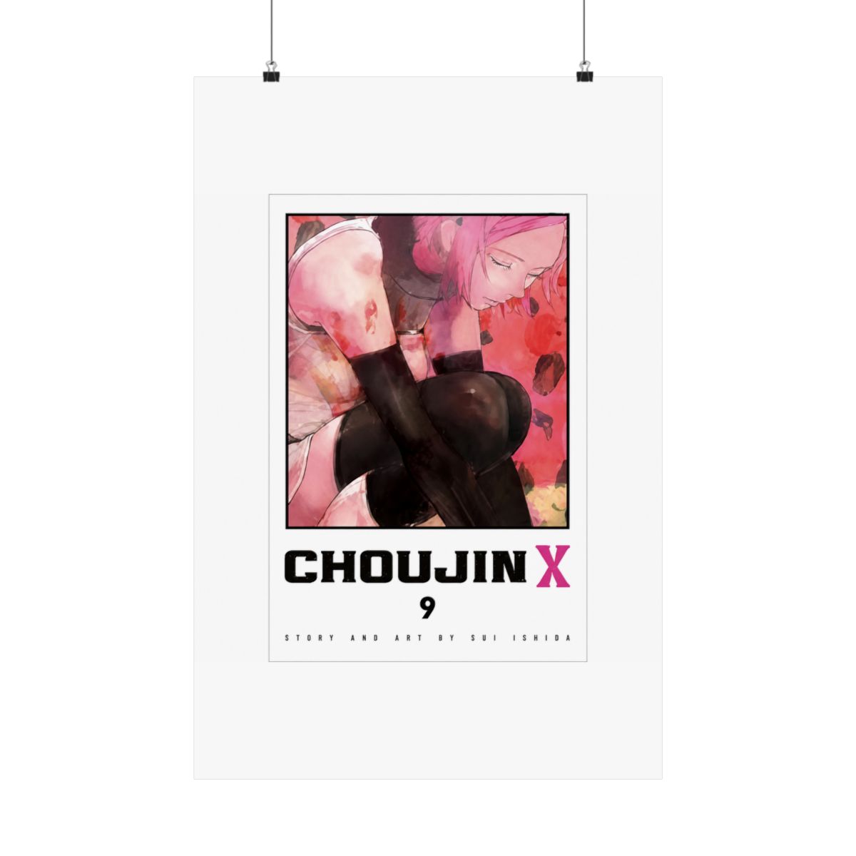 Choujin X Vol 9 Cover Art - 11x17 Poster - Ishida Sui Shonen Jump anime merch