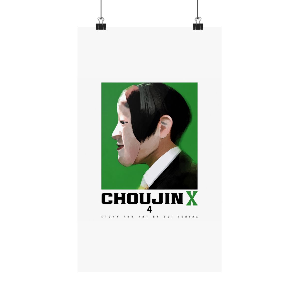 Choujin X Vol 4 Cover Art - 11x17 Poster - Ishida Sui Shonen Jump anime merch - Official Posters & Wall Art merchandise