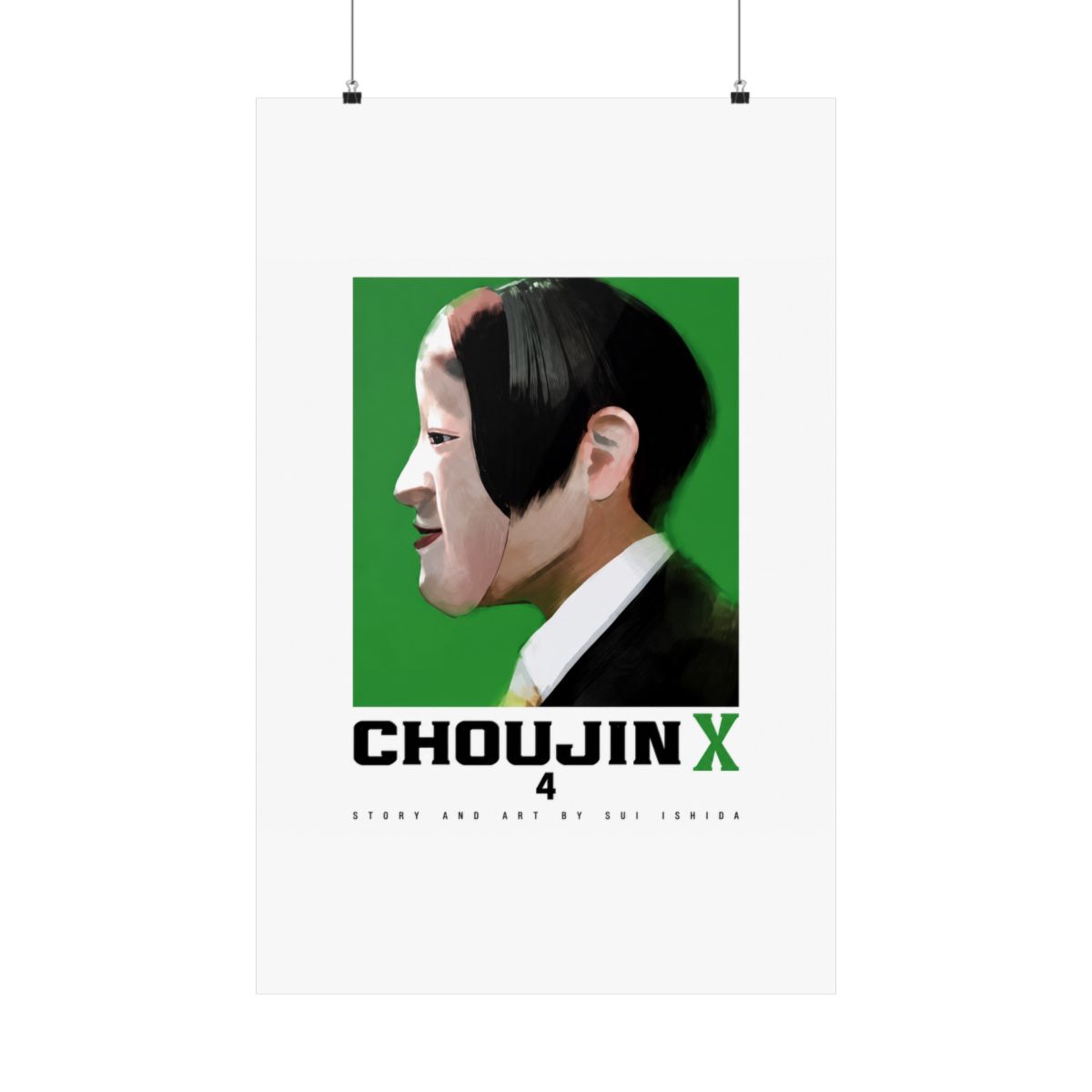 Choujin X Vol 4 Cover Art - 11x17 Poster - Ishida Sui Shonen Jump anime merch - alternate angle 1, merchandise