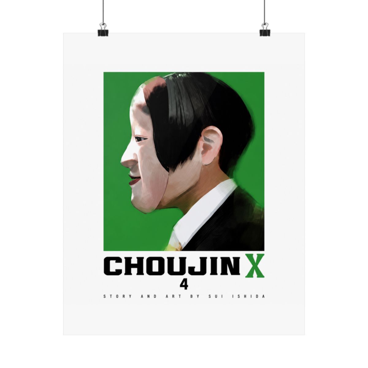 Choujin X Vol 4 Cover Art - 11x17 Poster - Ishida Sui Shonen Jump anime merch - alternate angle 4, merchandise