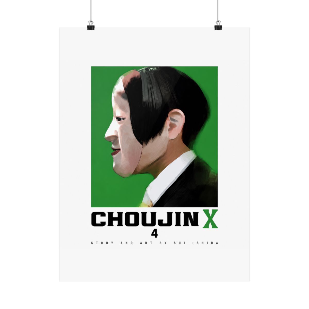 Choujin X Vol 4 Cover Art - 11x17 Poster - Ishida Sui Shonen Jump anime merch - alternate angle 3, merchandise