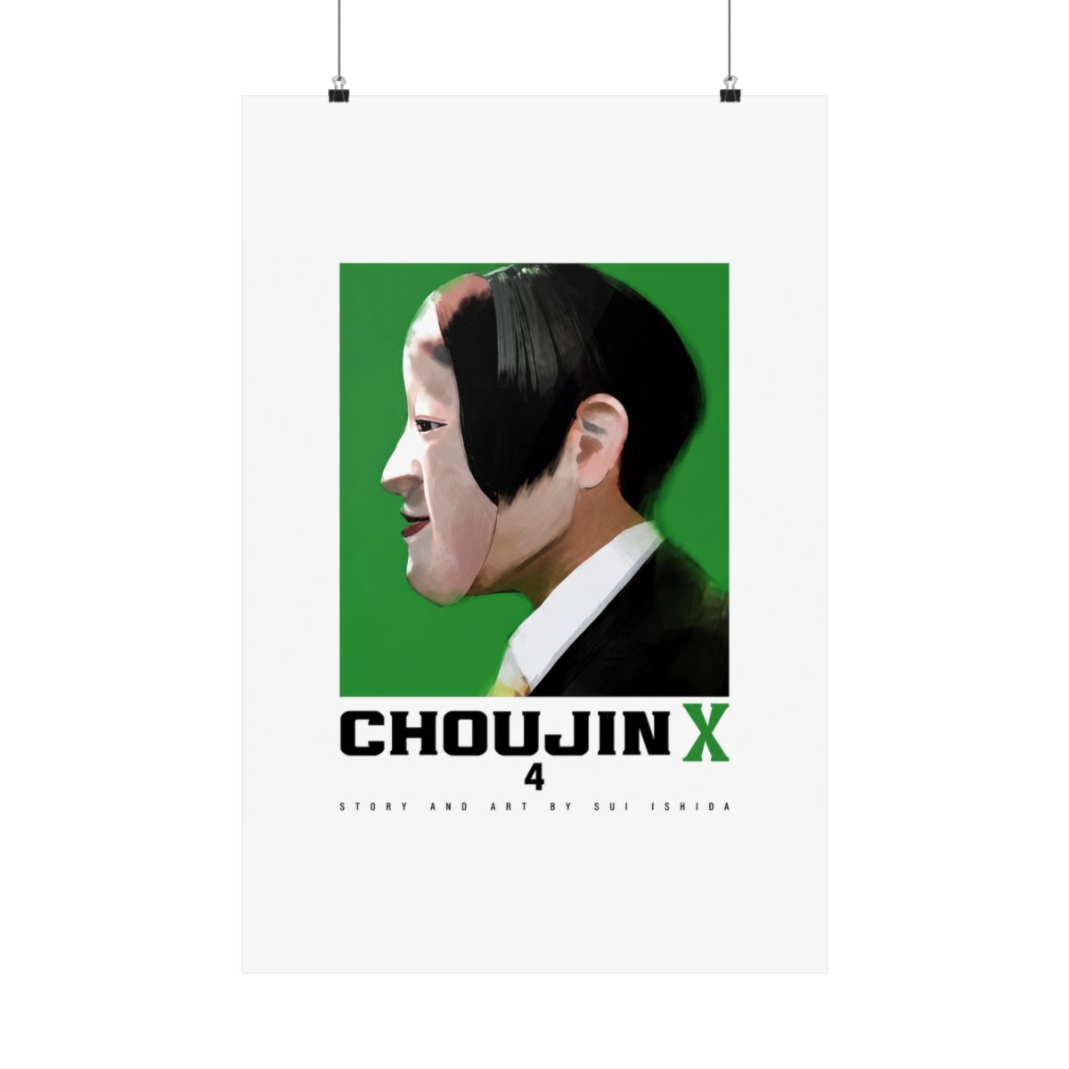 Choujin X Vol 4 Cover Art - 11x17 Poster - Ishida Sui Shonen Jump anime merch