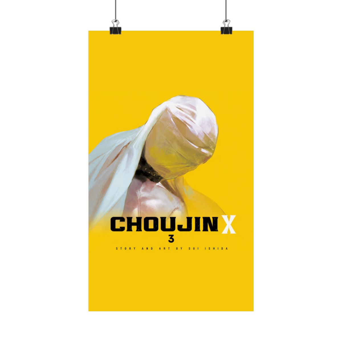 Choujin X Vol 3 Cover Art - 11x17 Poster - Ishida Sui wallscroll anime merch - Official Posters & Wall Art merchandise