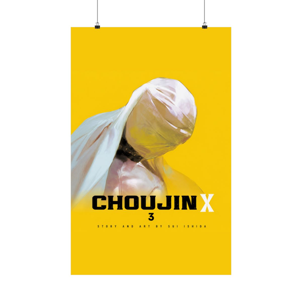 Choujin X Vol 3 Cover Art - 11x17 Poster - Ishida Sui wallscroll anime merch - alternate angle 1, merchandise