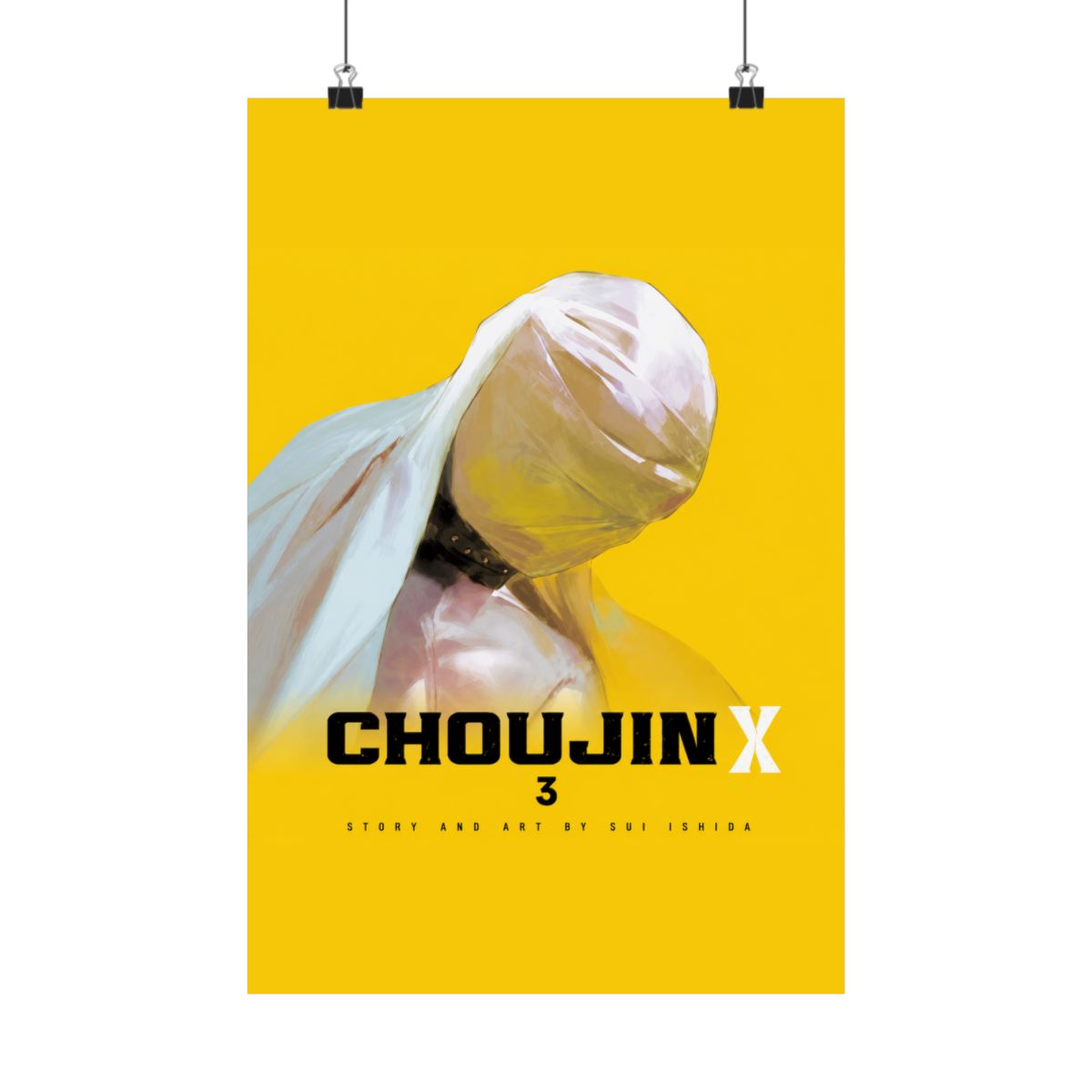 Choujin X Vol 3 Cover Art - 11x17 Poster - Ishida Sui wallscroll anime merch - alternate angle 5, merchandise