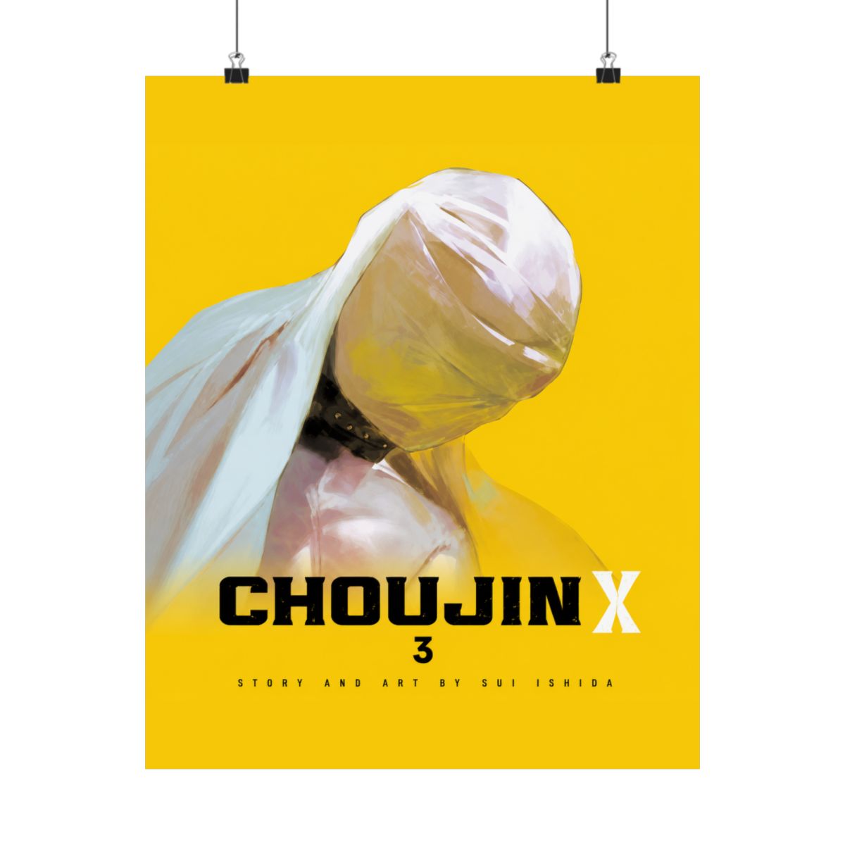 Choujin X Vol 3 Cover Art - 11x17 Poster - Ishida Sui wallscroll anime merch - alternate angle 4, merchandise