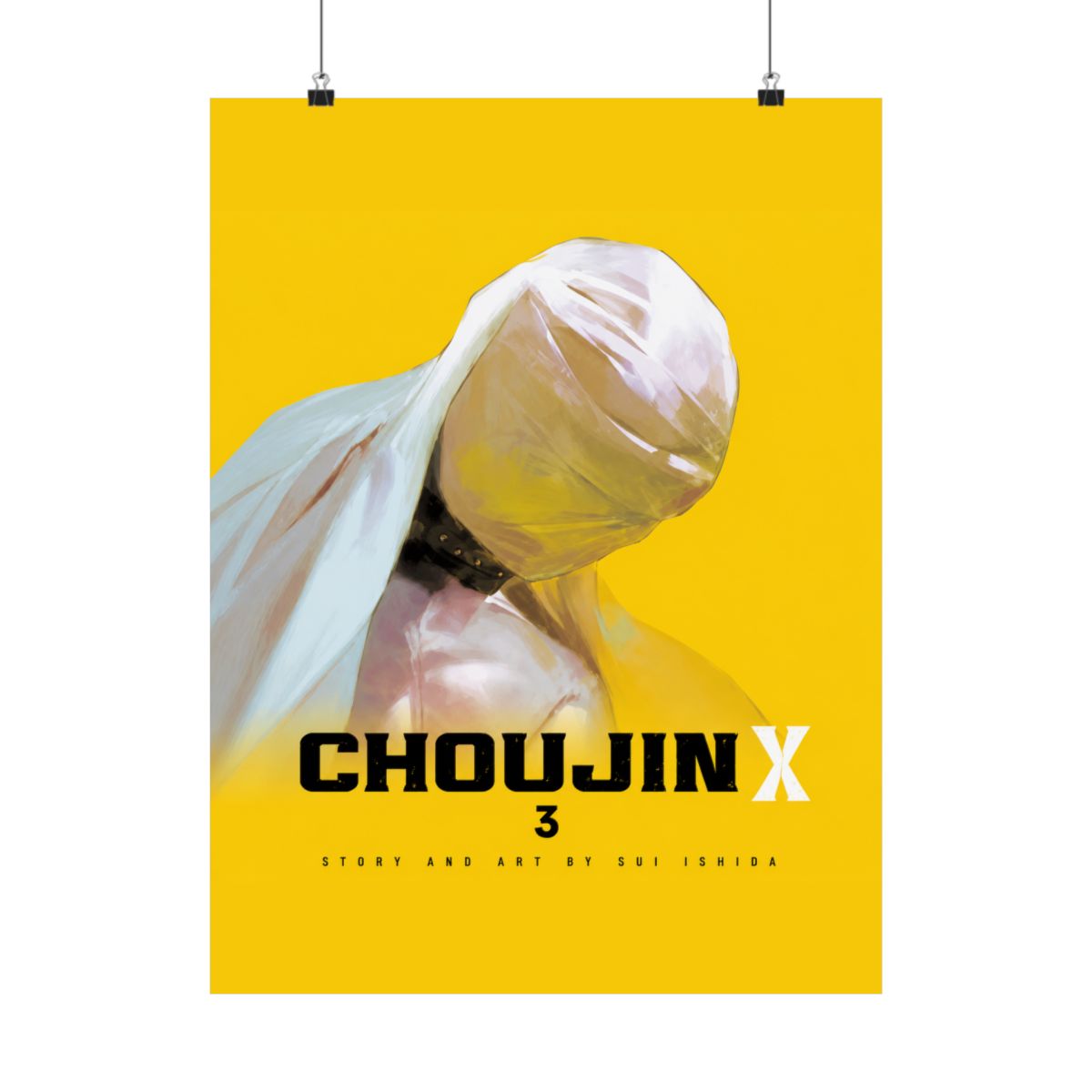 Choujin X Vol 3 Cover Art - 11x17 Poster - Ishida Sui wallscroll anime merch - alternate angle 3, merchandise