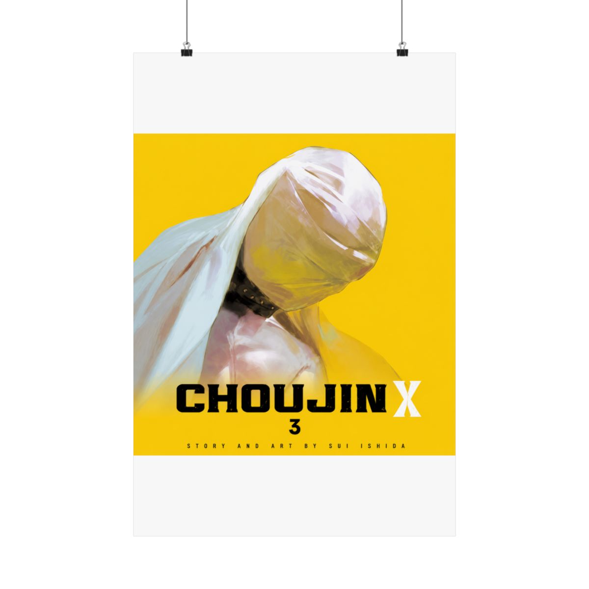Choujin X Vol 3 Cover Art - 11x17 Poster - Ishida Sui wallscroll anime merch
