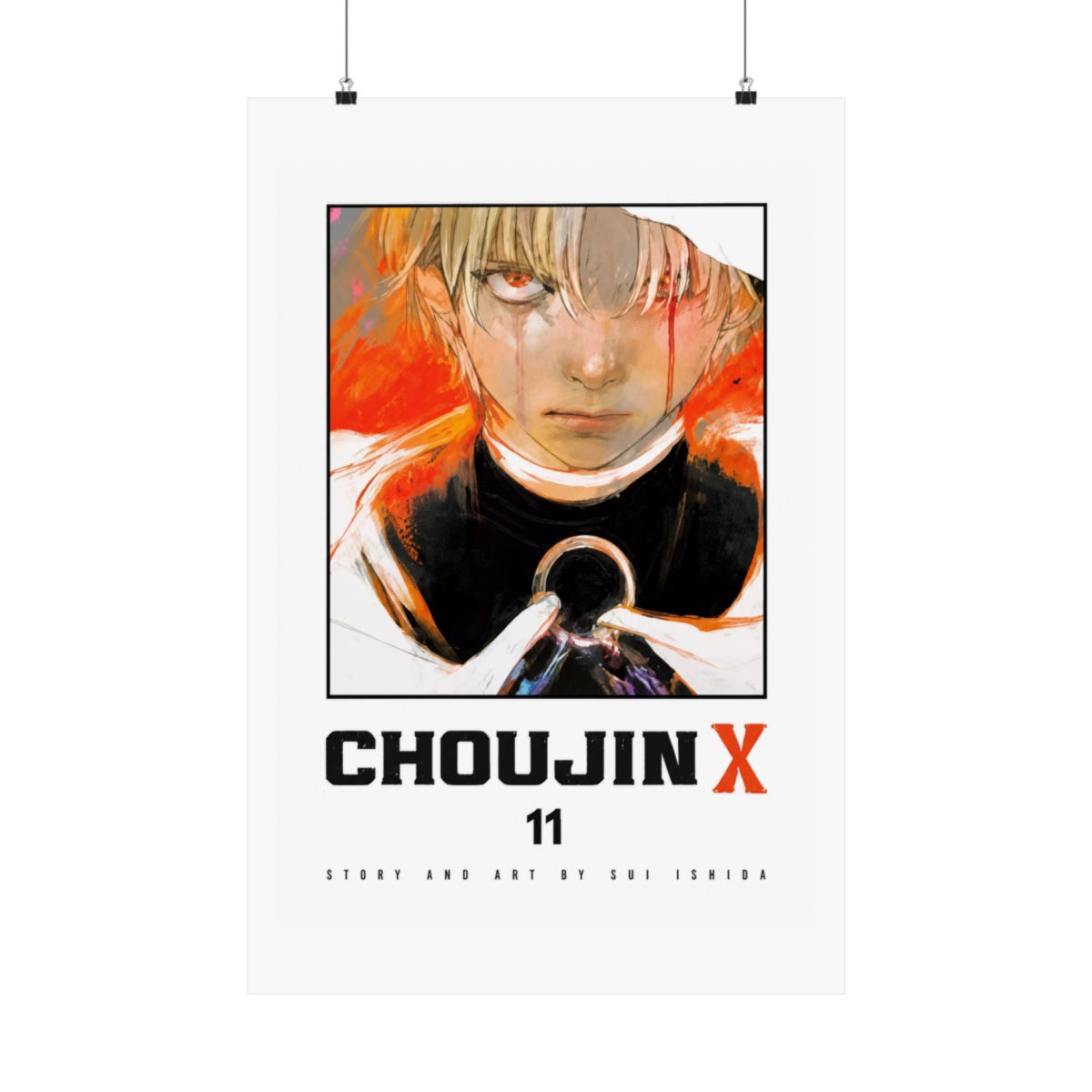 Choujin X Vol 11 Cover Art - 11x17" Poster- Ishida Sui Shonen Jump anime merch