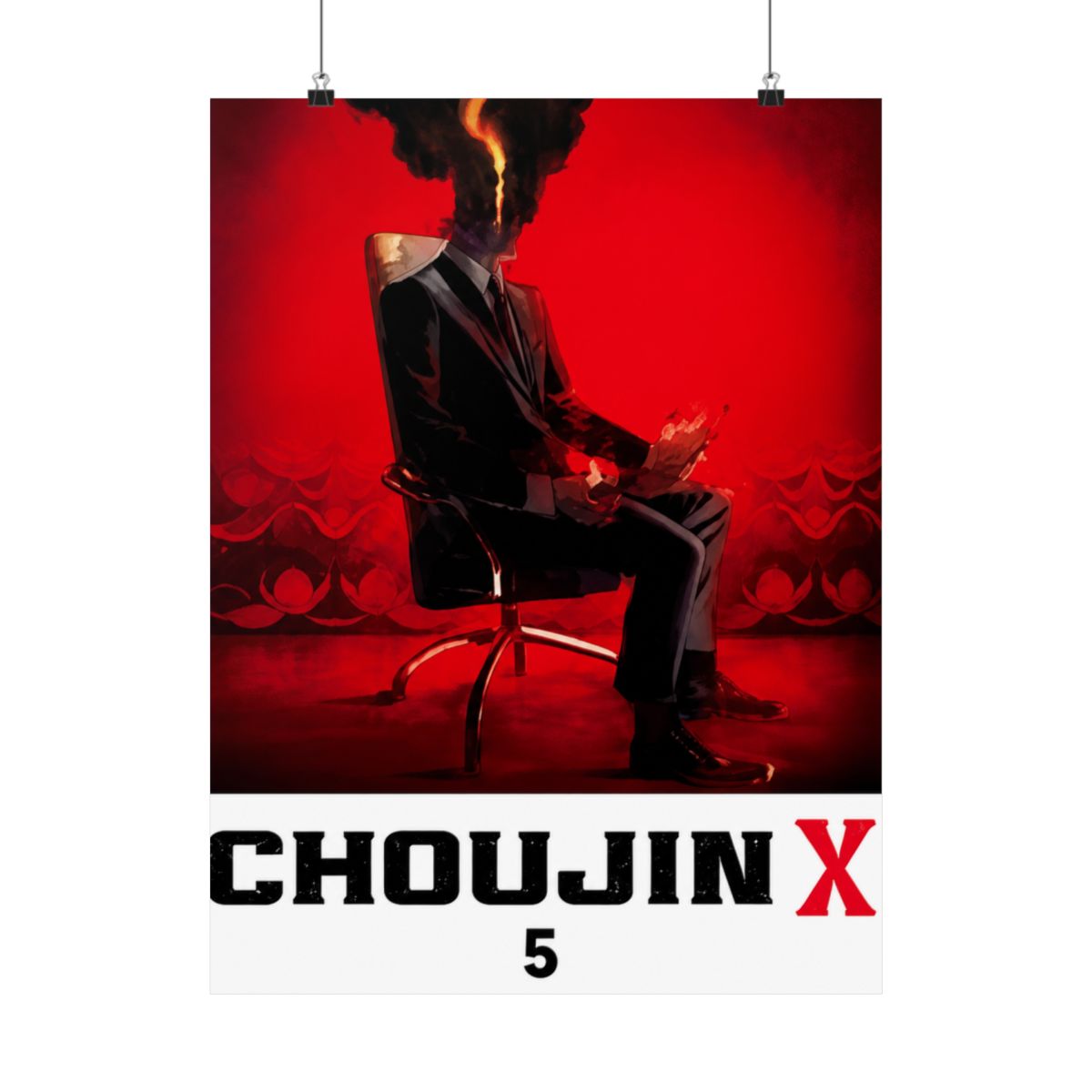 Choujin X Vol 5 Cover Art - 11x17 Poster - Ishida Sui Shonen Jump anime merch - alternate angle 1, merchandise